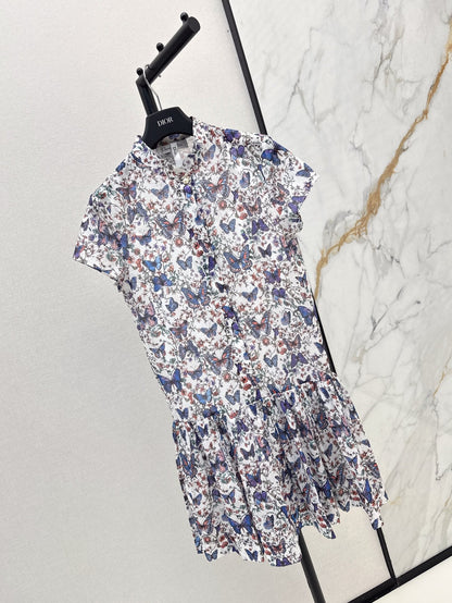 D 25ss  printed dress