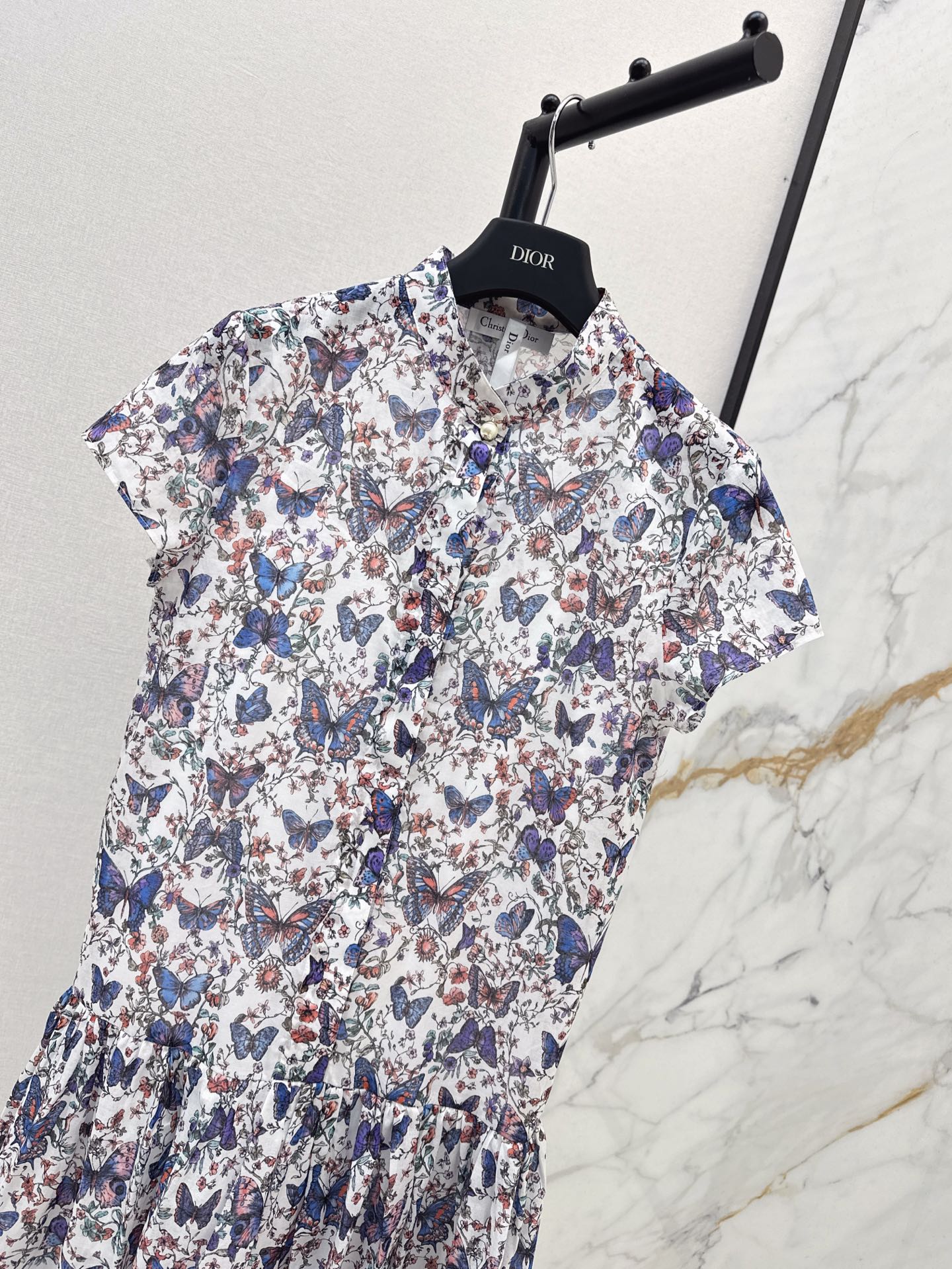 D 25ss  printed dress