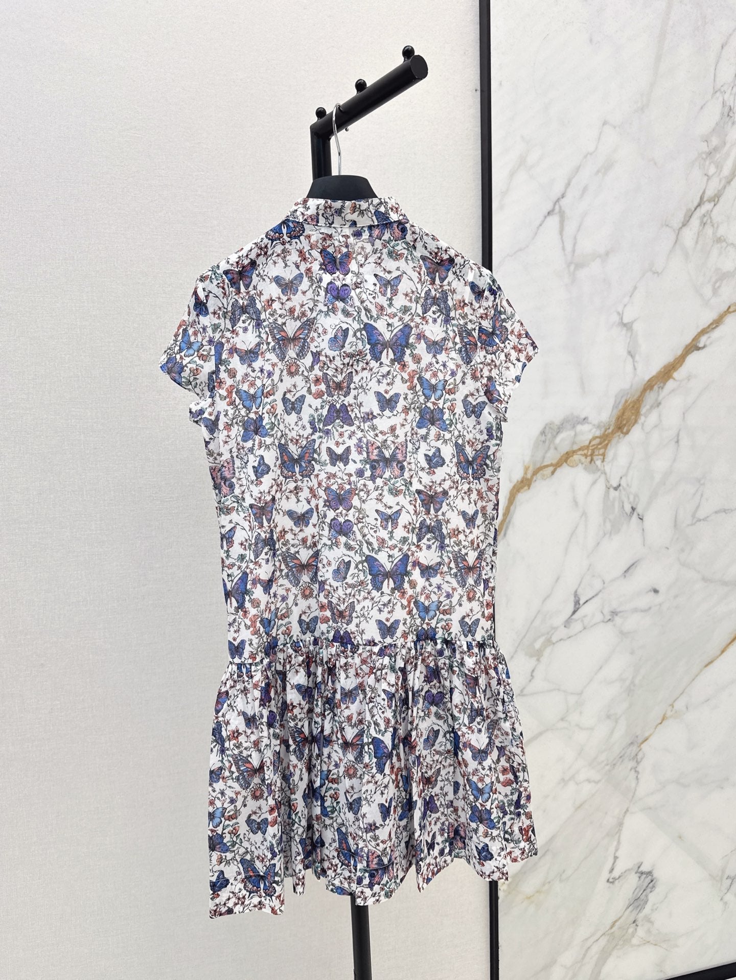 D 25ss  printed dress