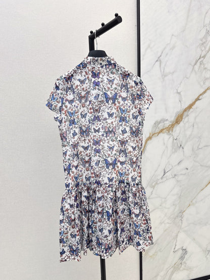 D 25ss  printed dress