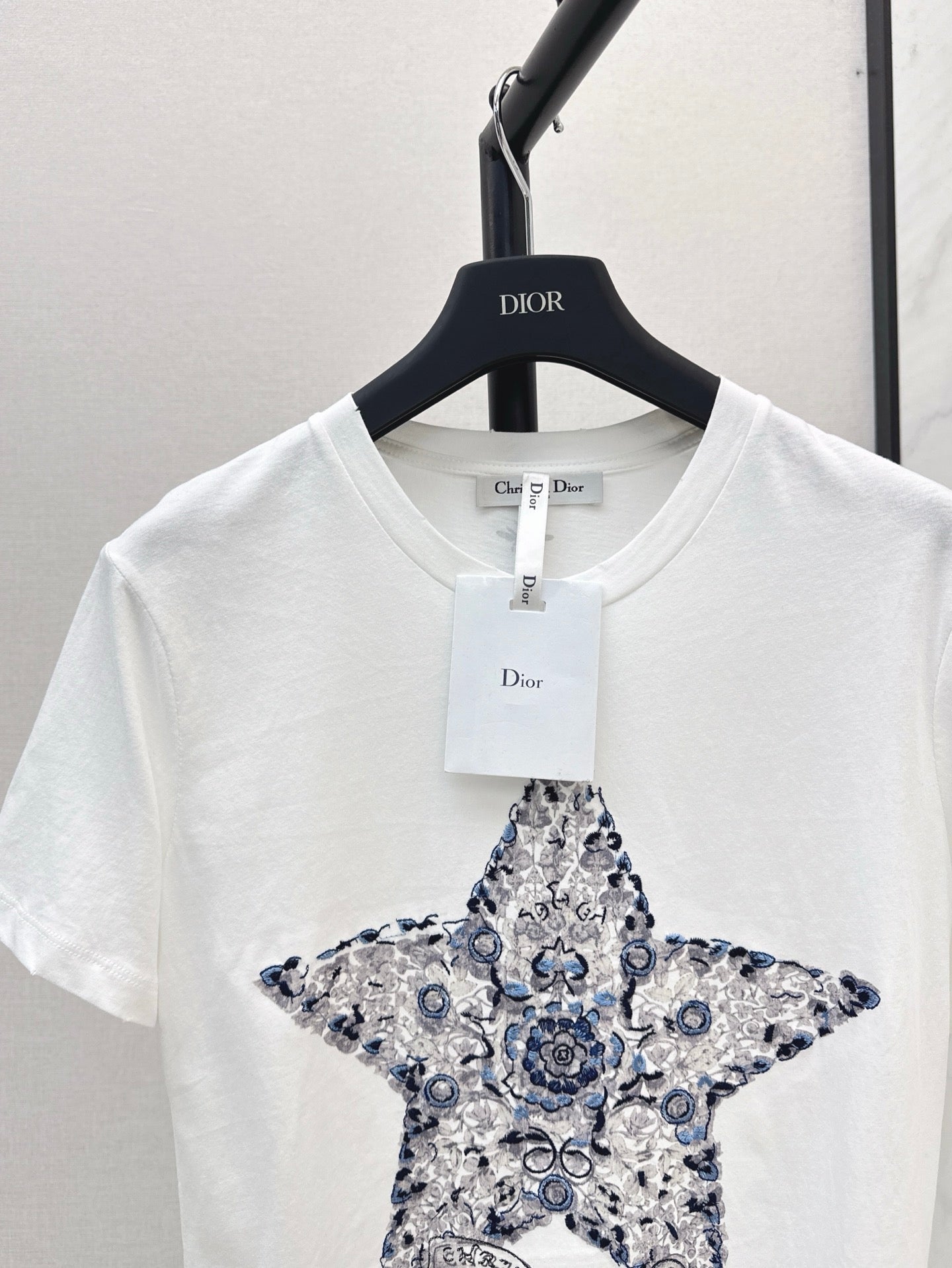 25ss embroidered t-shirt