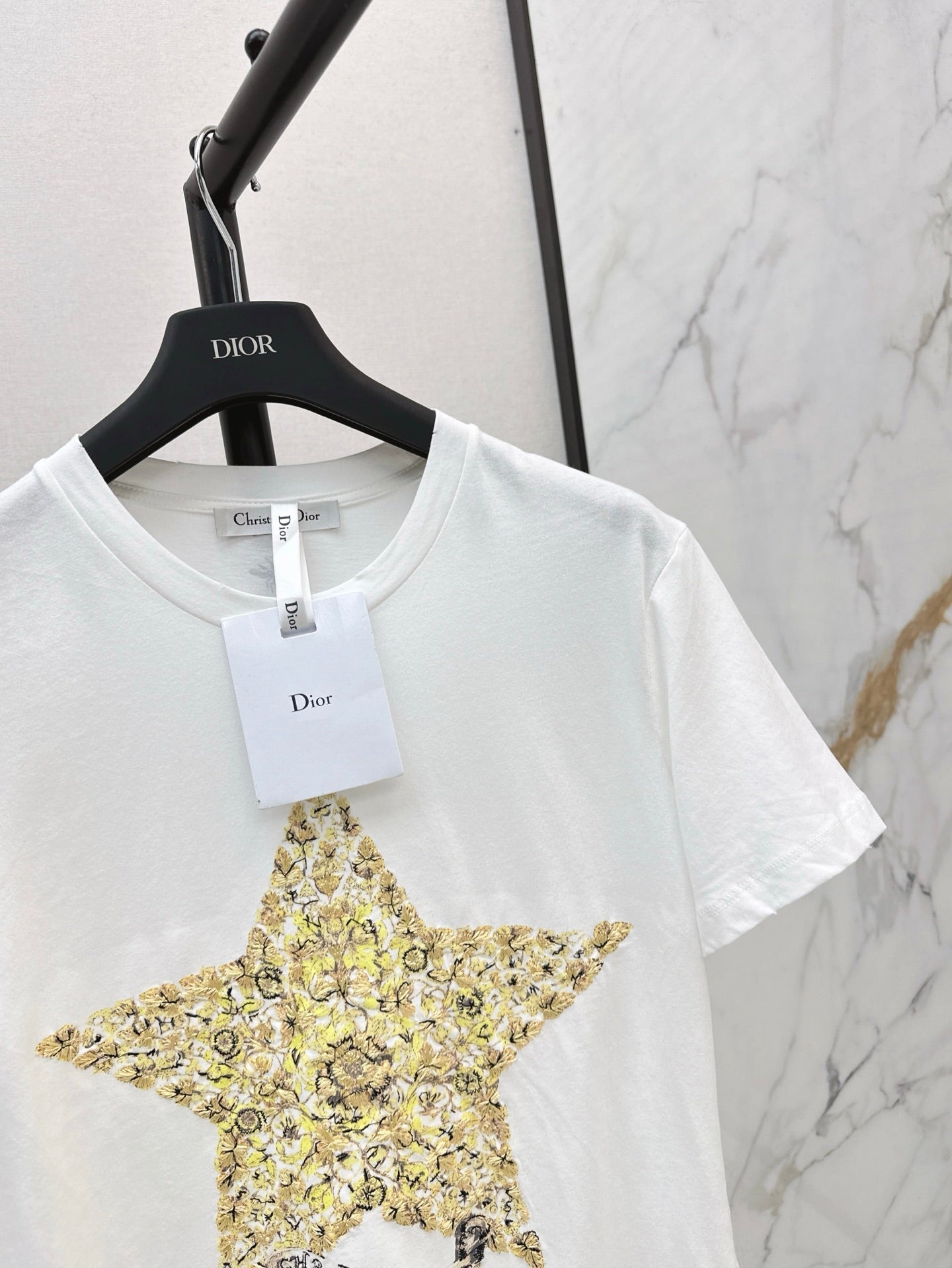 25ss embroidered t-shirt