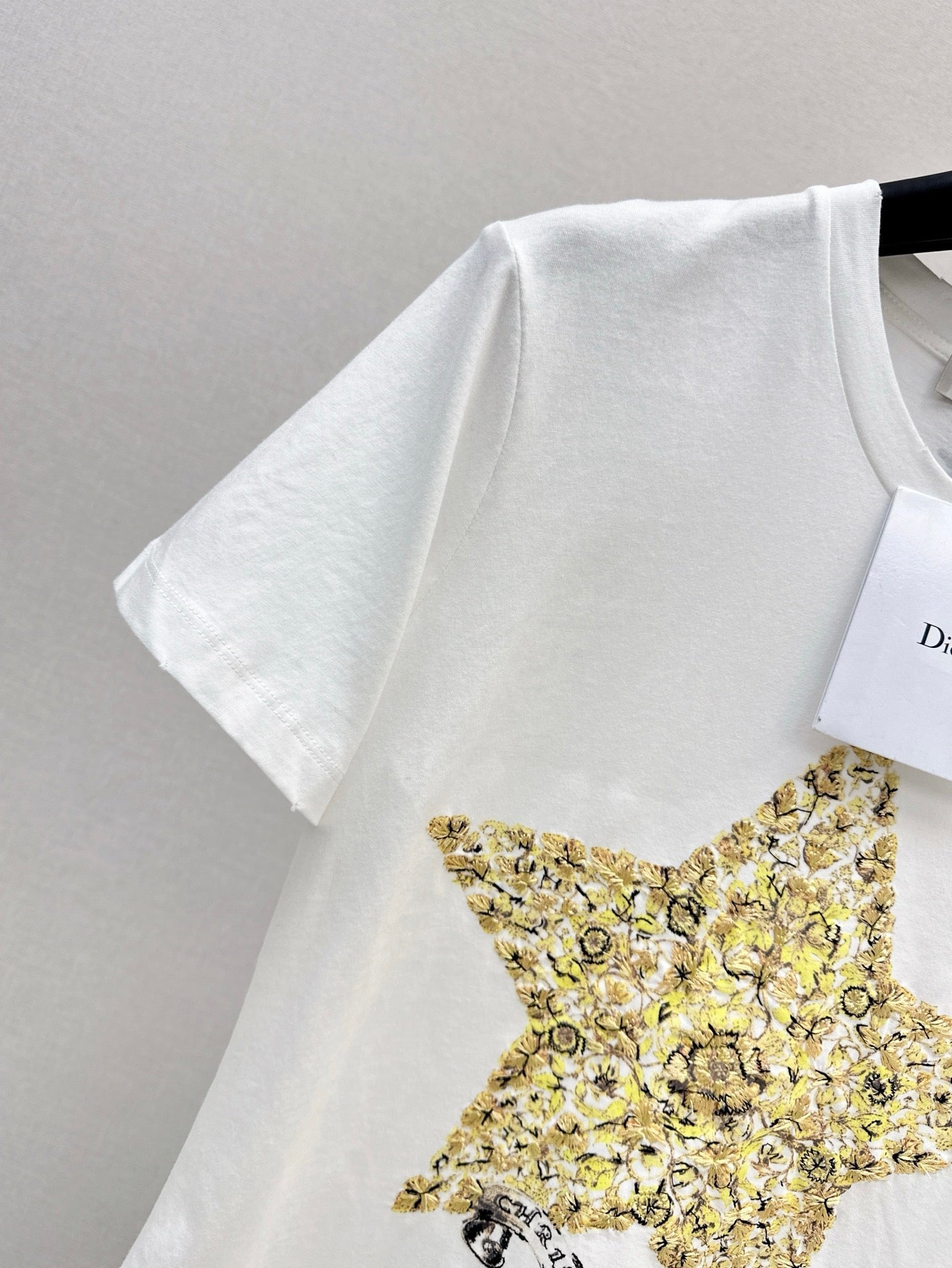 25ss embroidered t-shirt