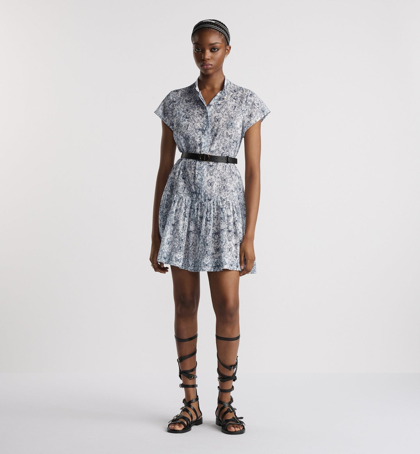 D 25ss  printed dress