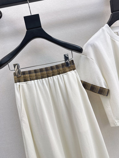 25ss tee skirt set
