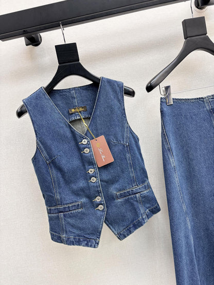 Lo 25ss denim suit