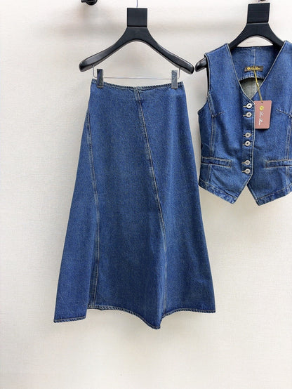 Lo 25ss denim suit