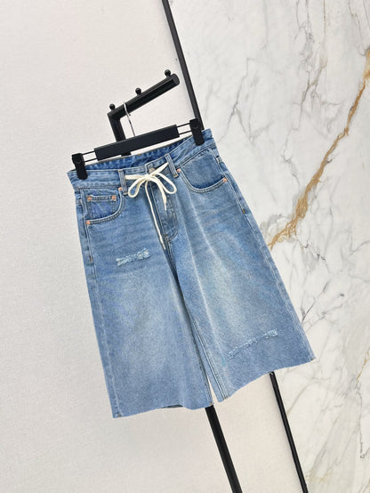 25ss denim short