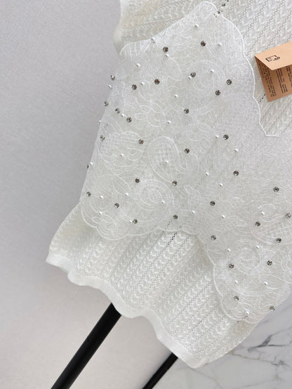 25ss knit beaded t-shirt