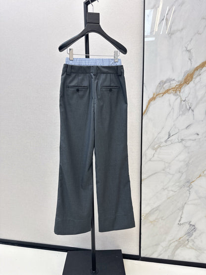 25ss embroider pants