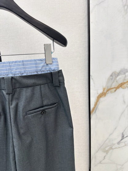 25ss embroider pants