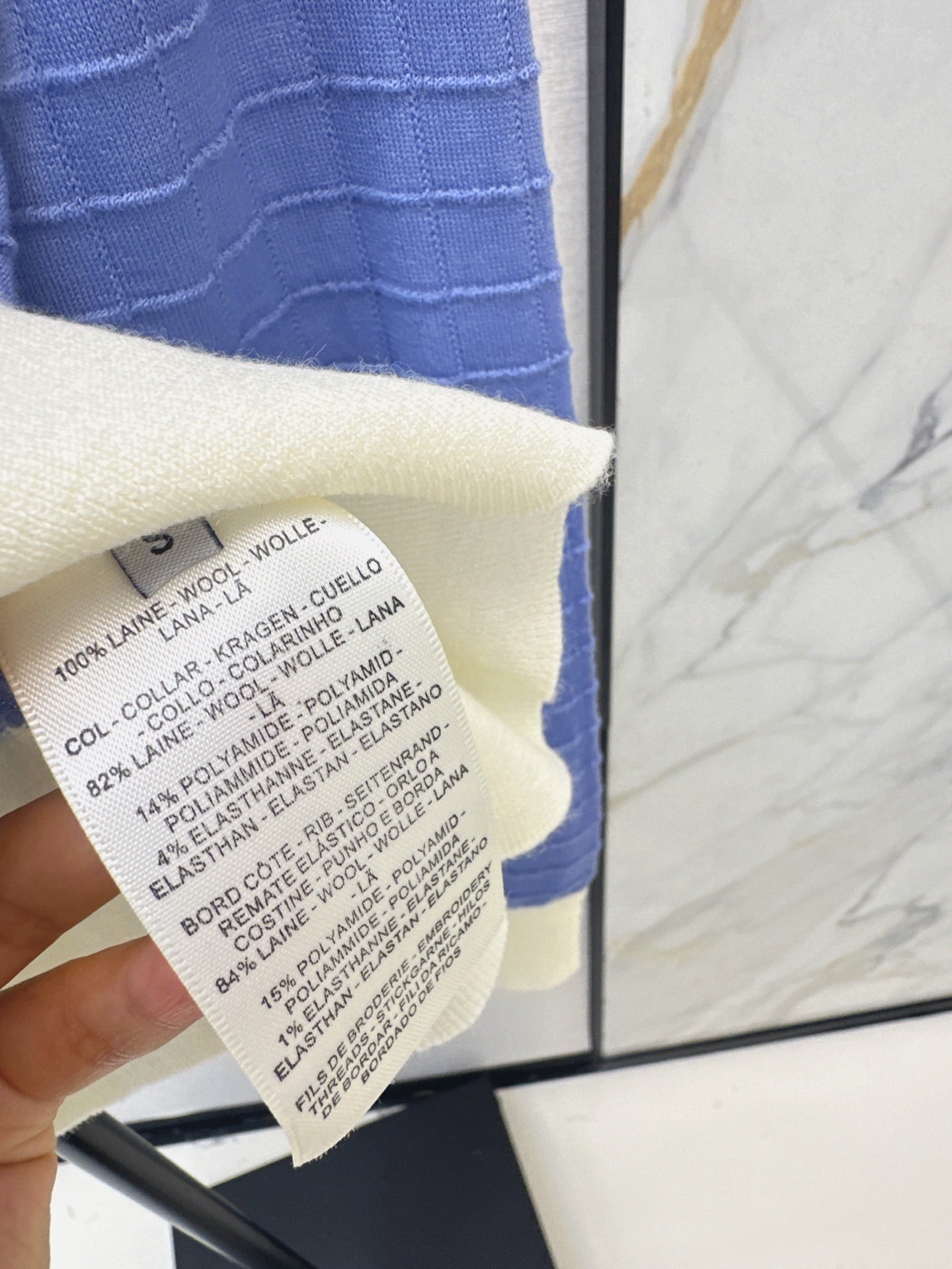 25ss jacquard knit sweater