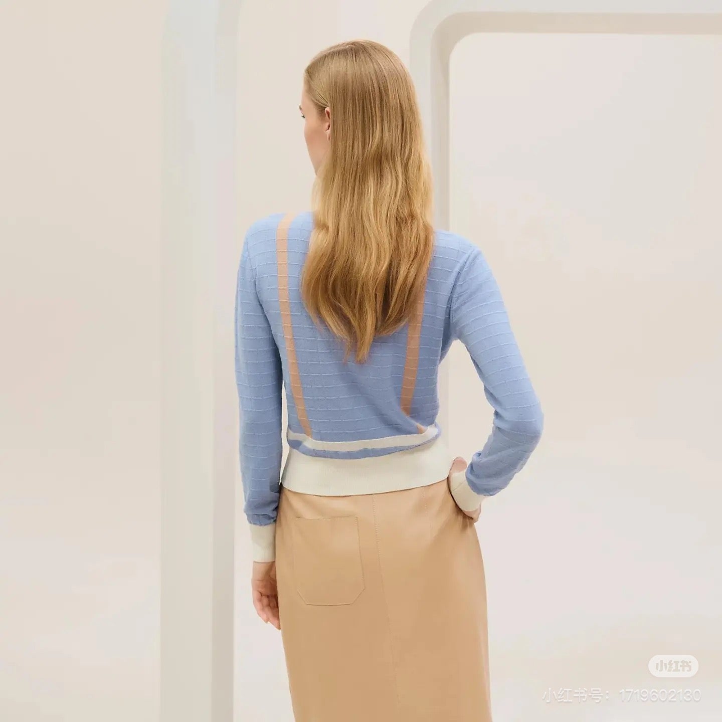 25ss jacquard knit sweater