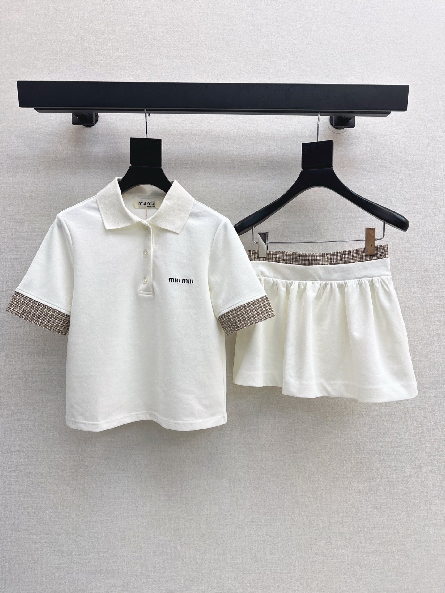 25ss polo skirt set