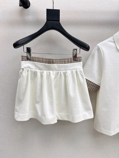 25ss polo skirt set