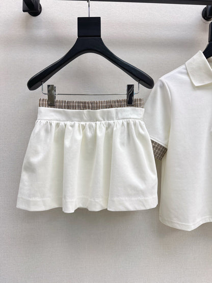 25ss polo skirt set