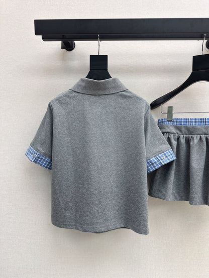 25ss polo skirt set