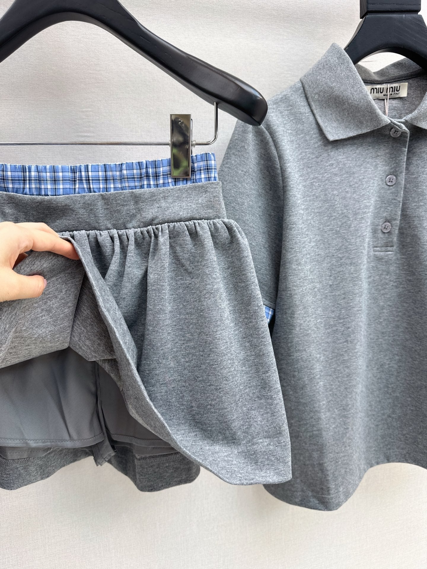25ss polo skirt set