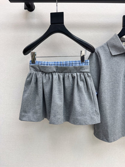 25ss polo skirt set