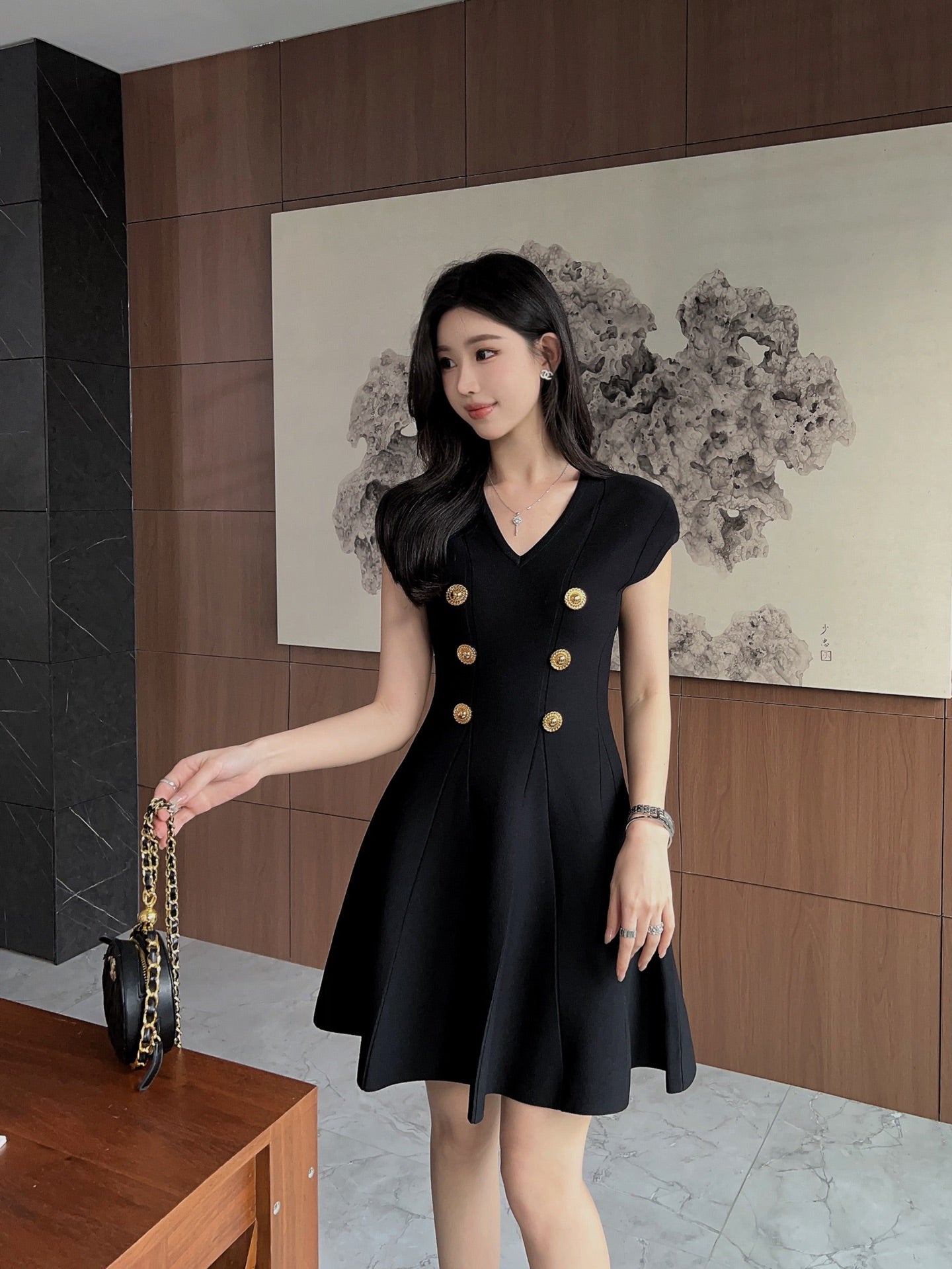 Bal 25ss sleeveless dress