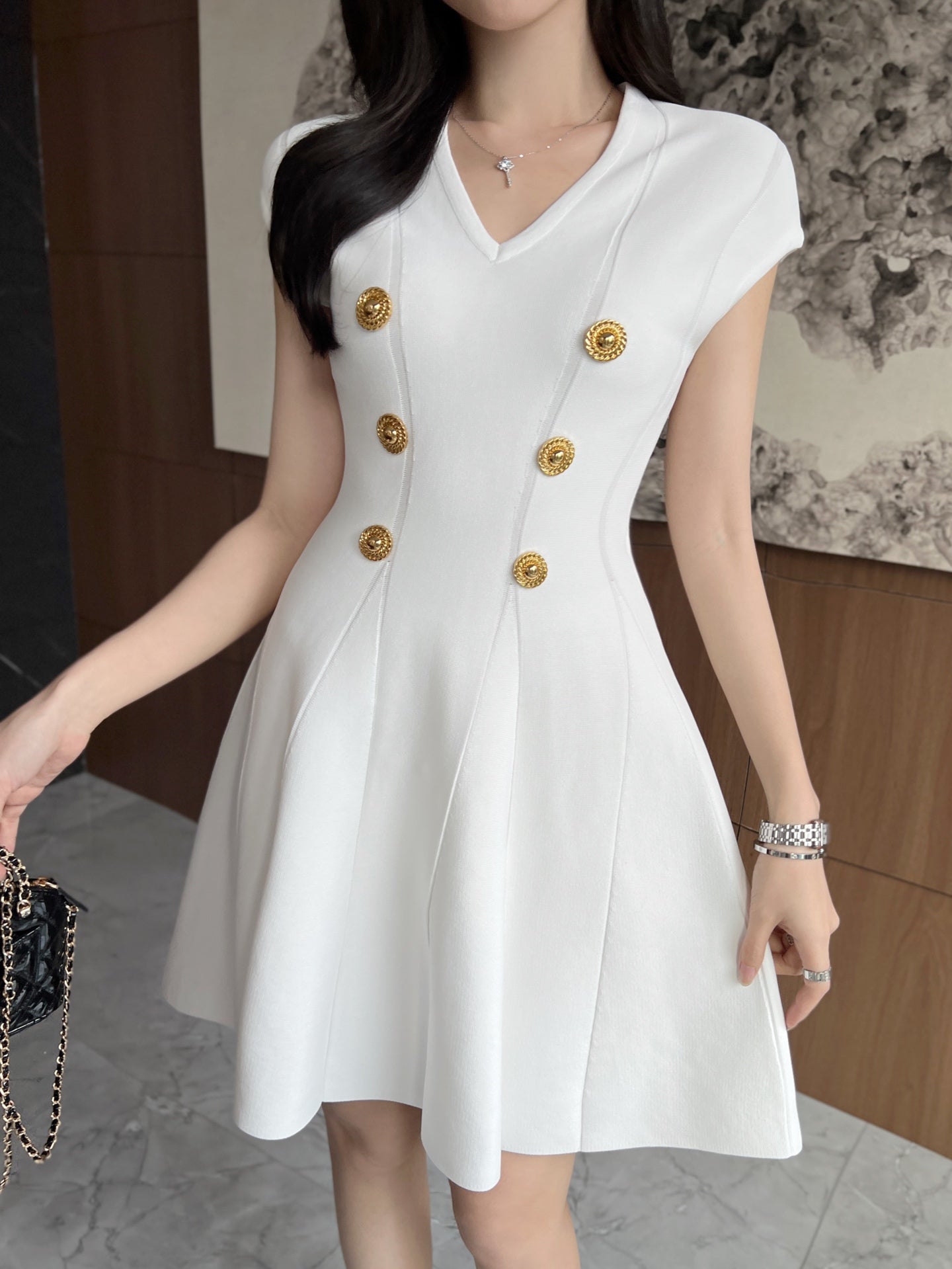 Bal 25ss sleeveless dress