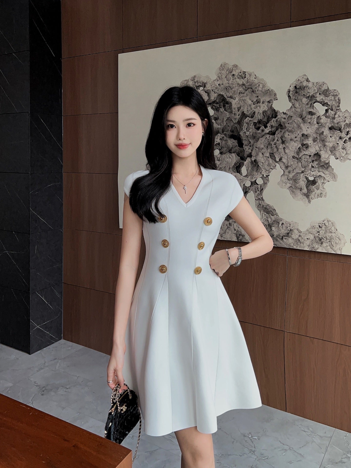 Bal 25ss sleeveless dress