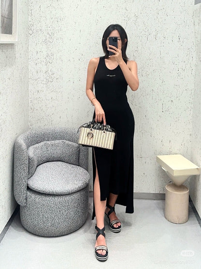 25ss knit slip dress