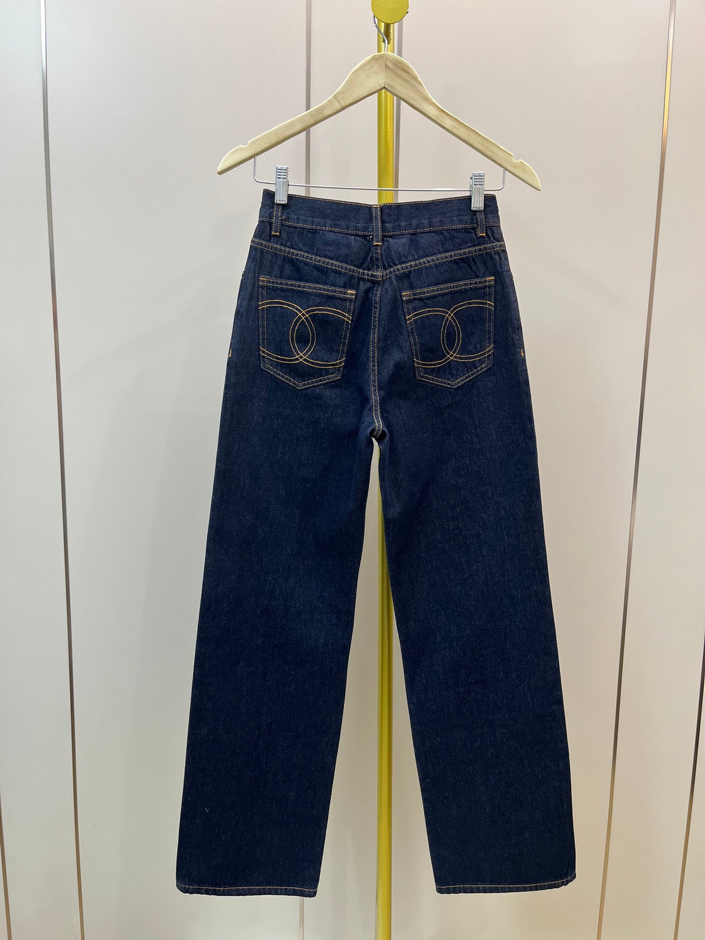 25ss embroidered jeans