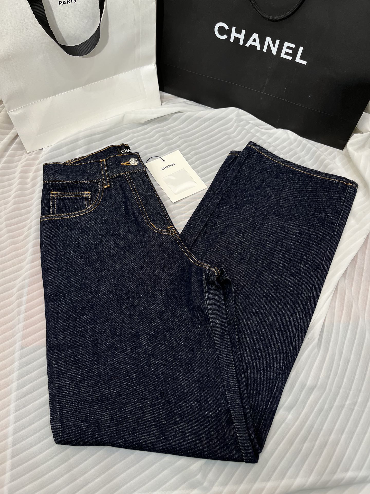 25ss embroidered jeans