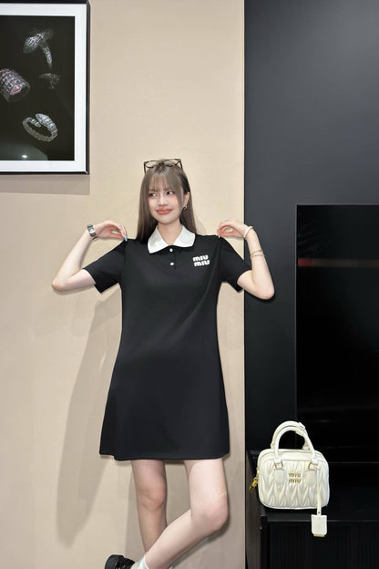 25ss embroidered dress