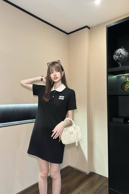 25ss embroidered dress