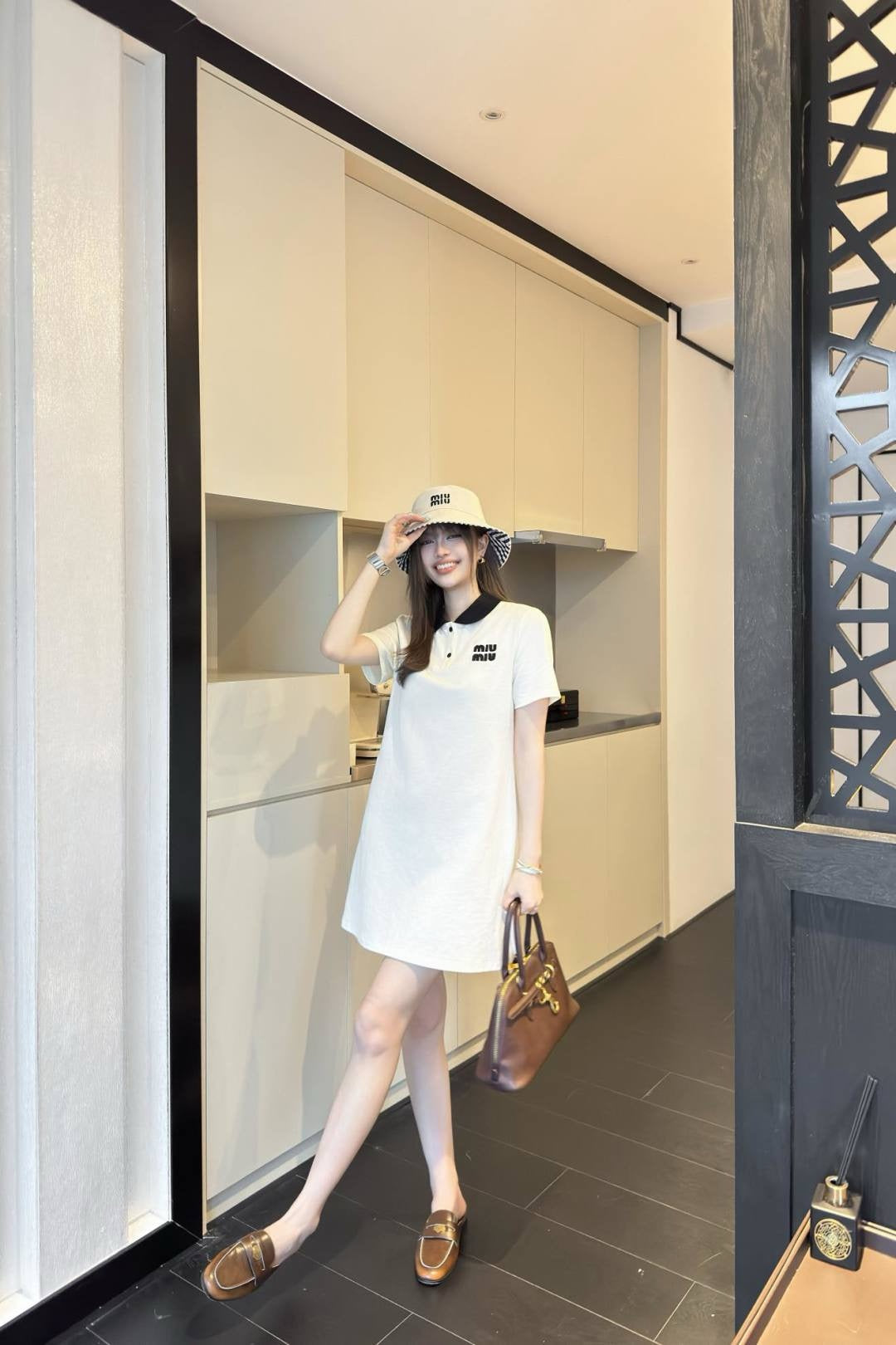 25ss embroidered dress