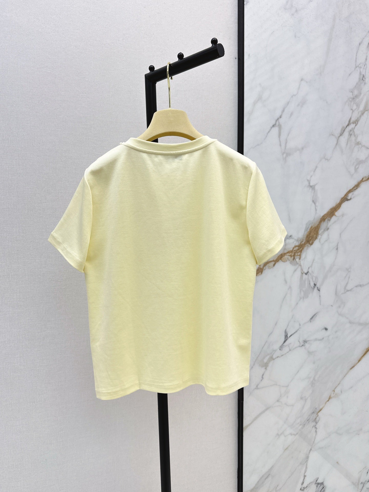 25ss rhinestone t-shirt