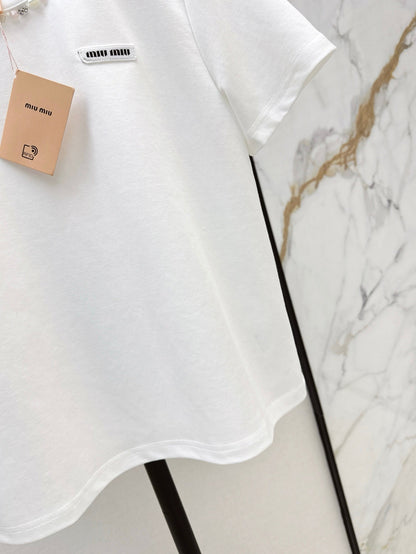 25ss rhinestone t-shirt