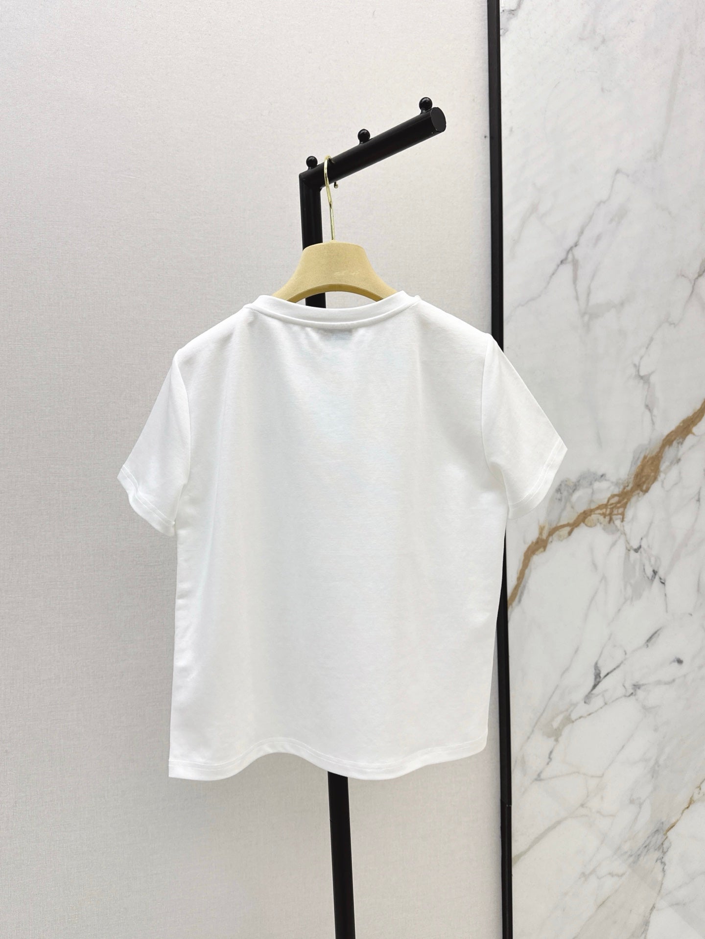 25ss rhinestone t-shirt