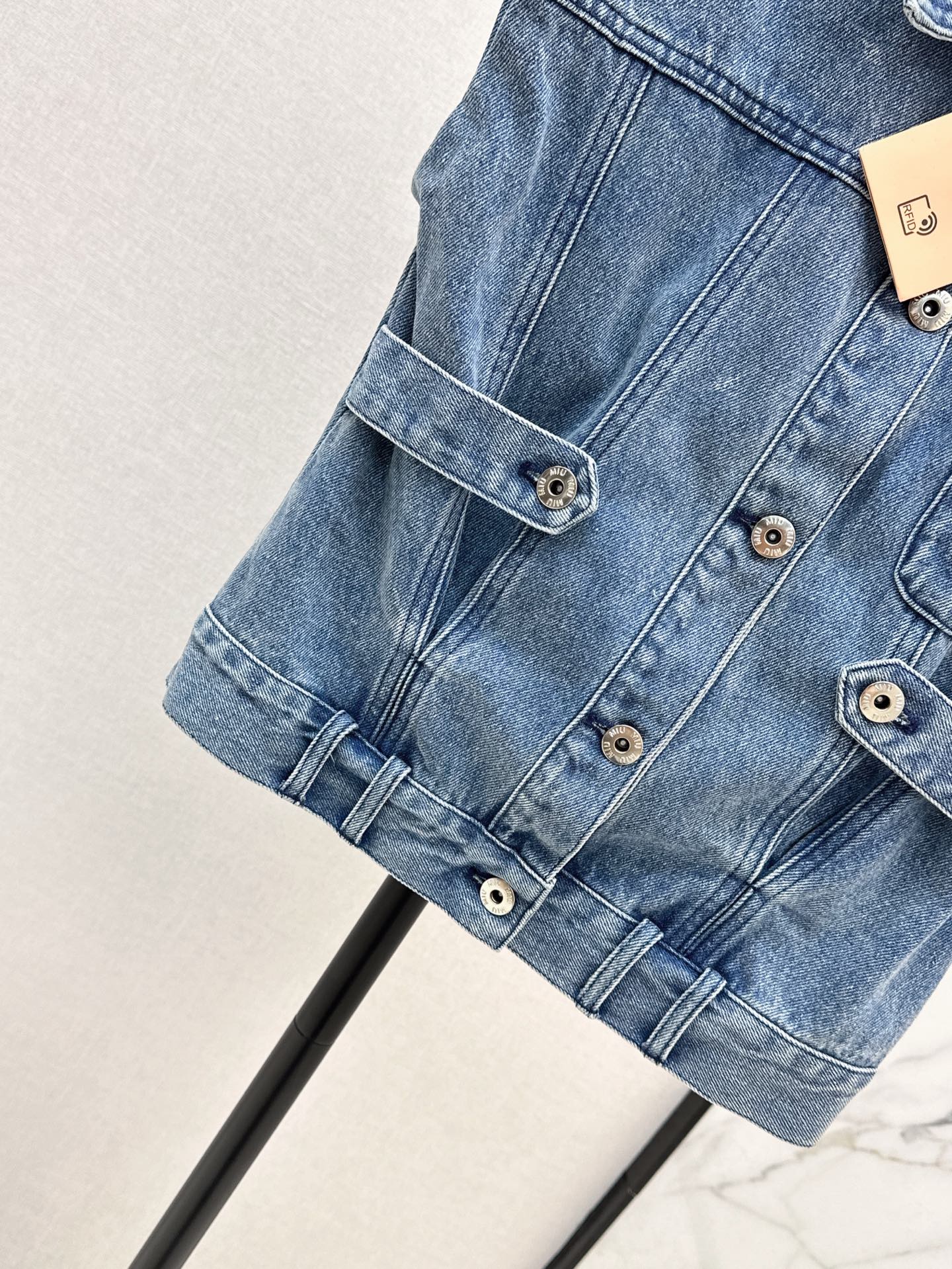 25ss denim vest
