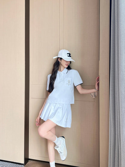 25ss polo skirt set