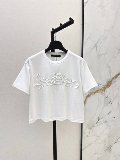 25ss embossed t-shirt