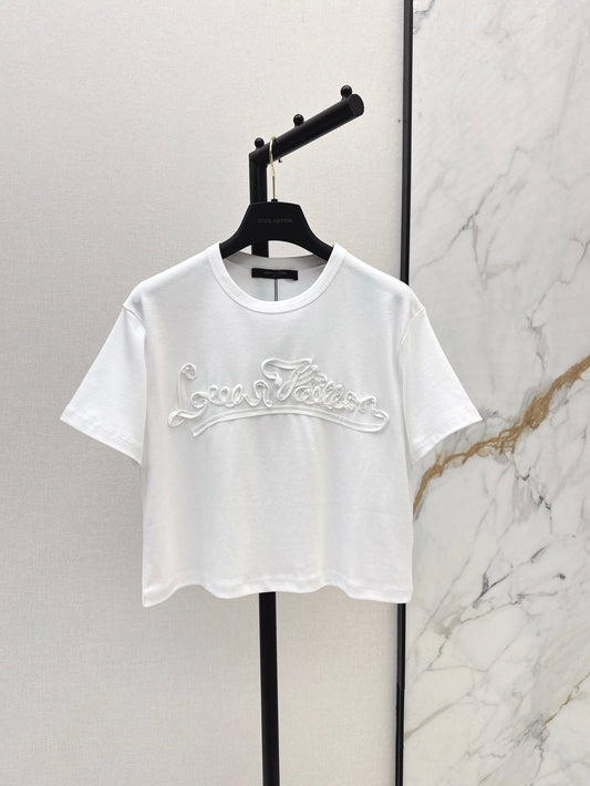 25ss embossed t-shirt