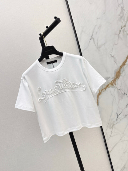 25ss embossed t-shirt