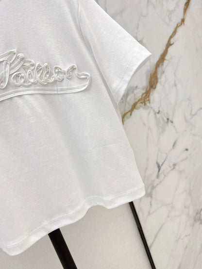 25ss embossed t-shirt
