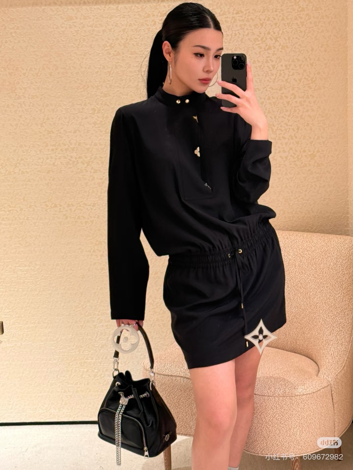 25ss drawstring dress