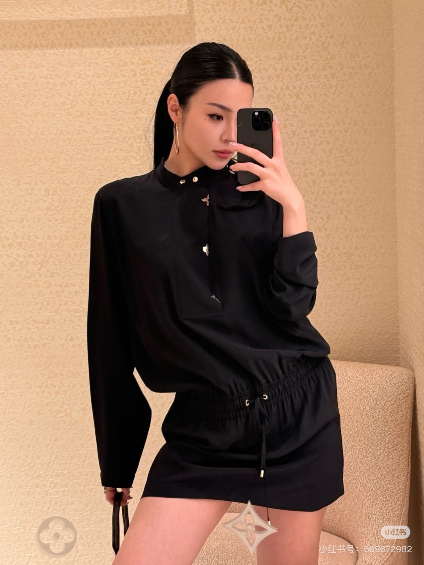 25ss drawstring dress