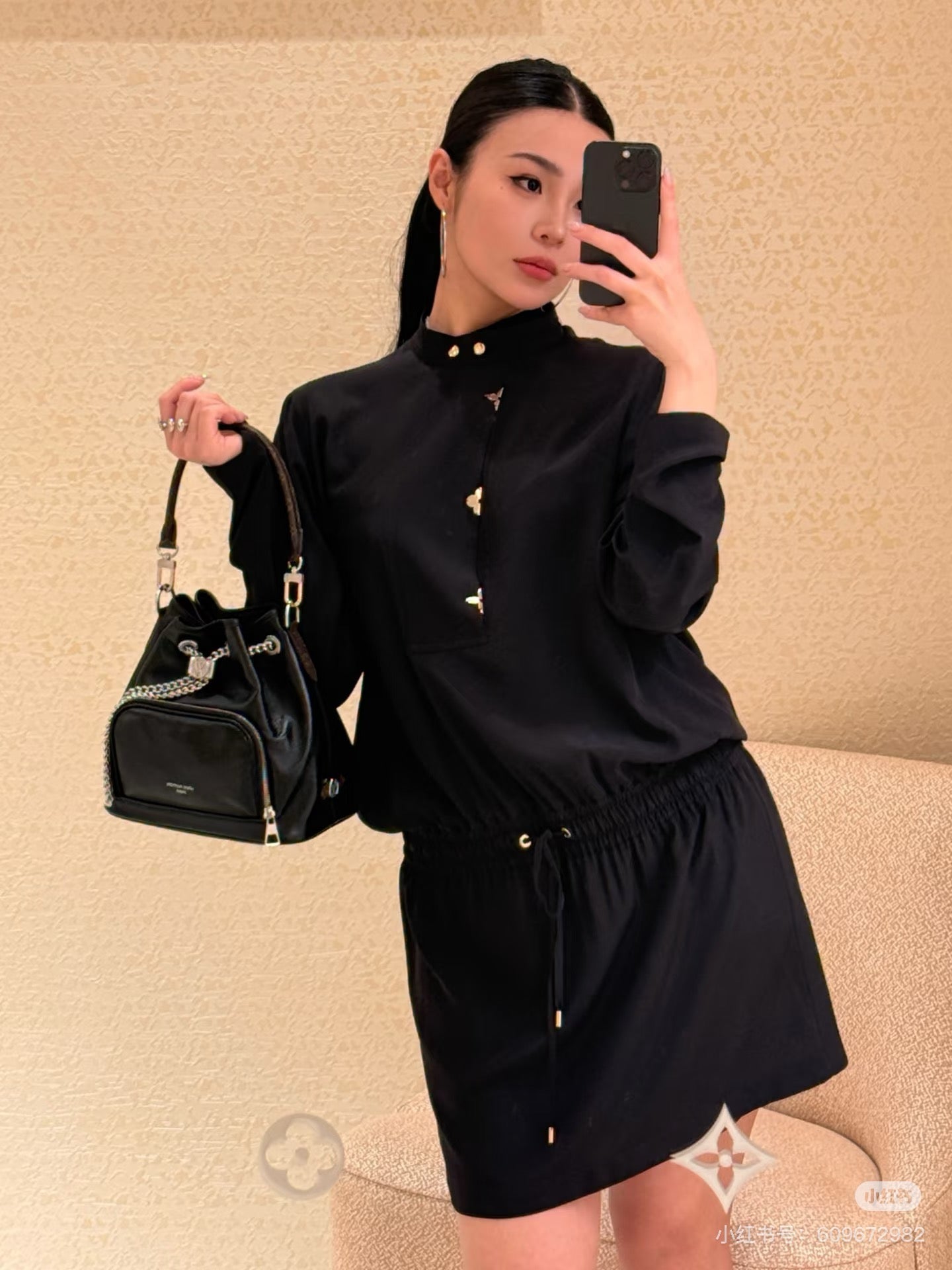 25ss drawstring dress