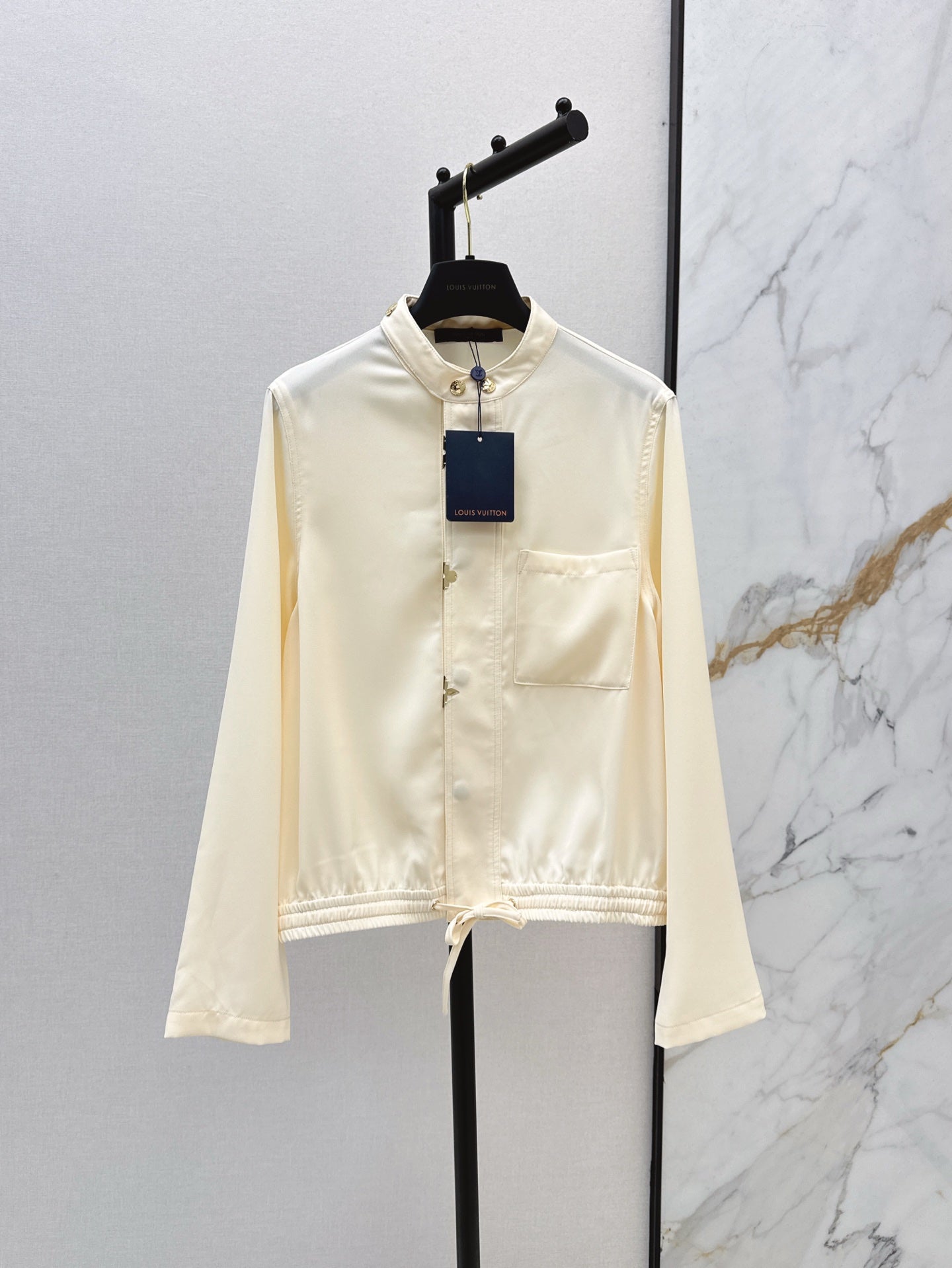 25ss drawstring shirt