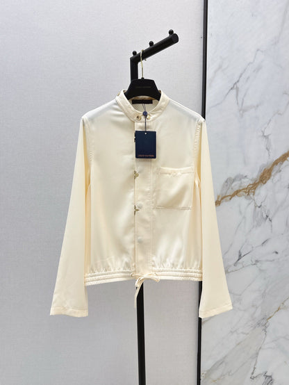 25ss drawstring shirt