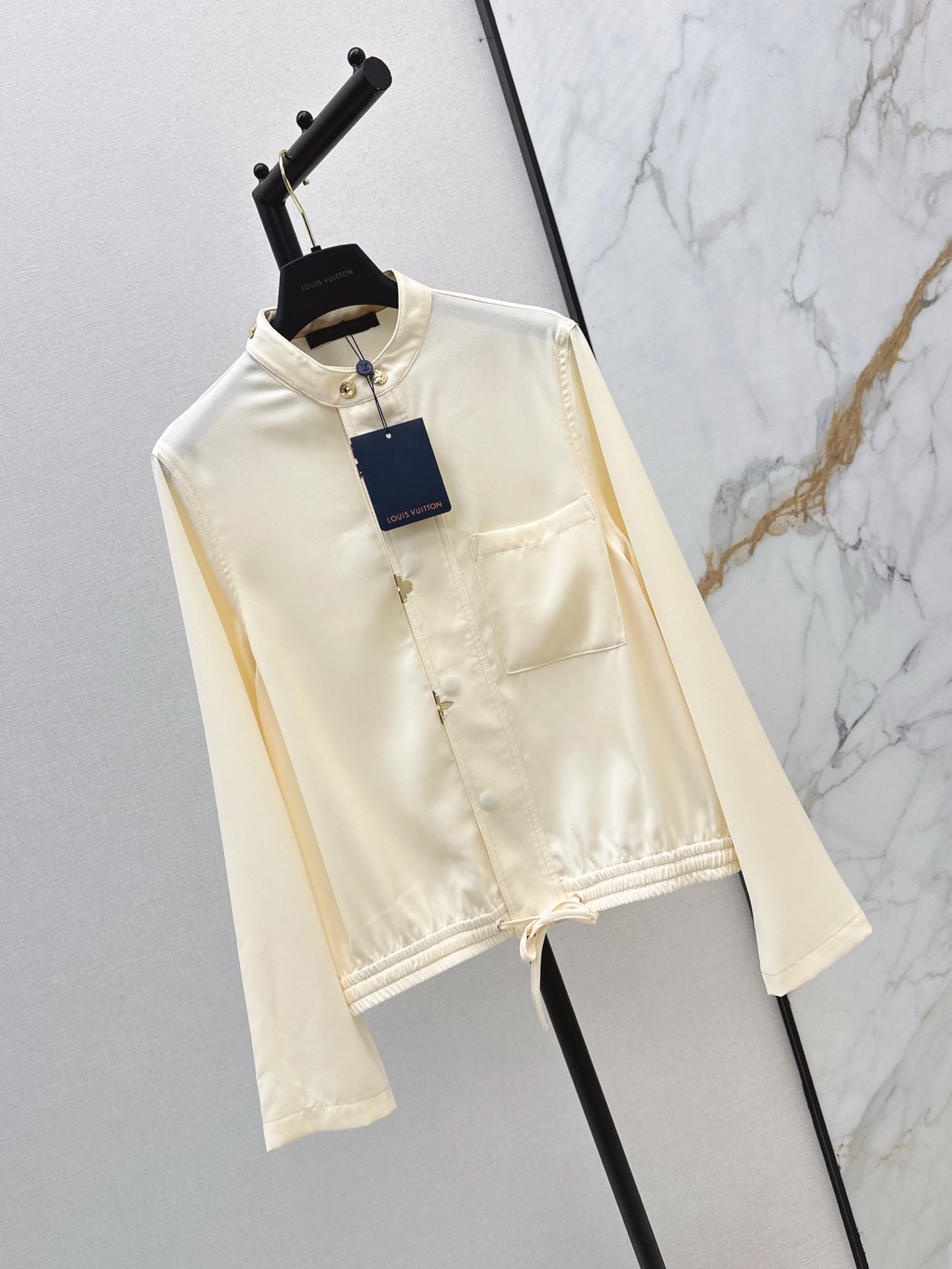 25ss drawstring shirt