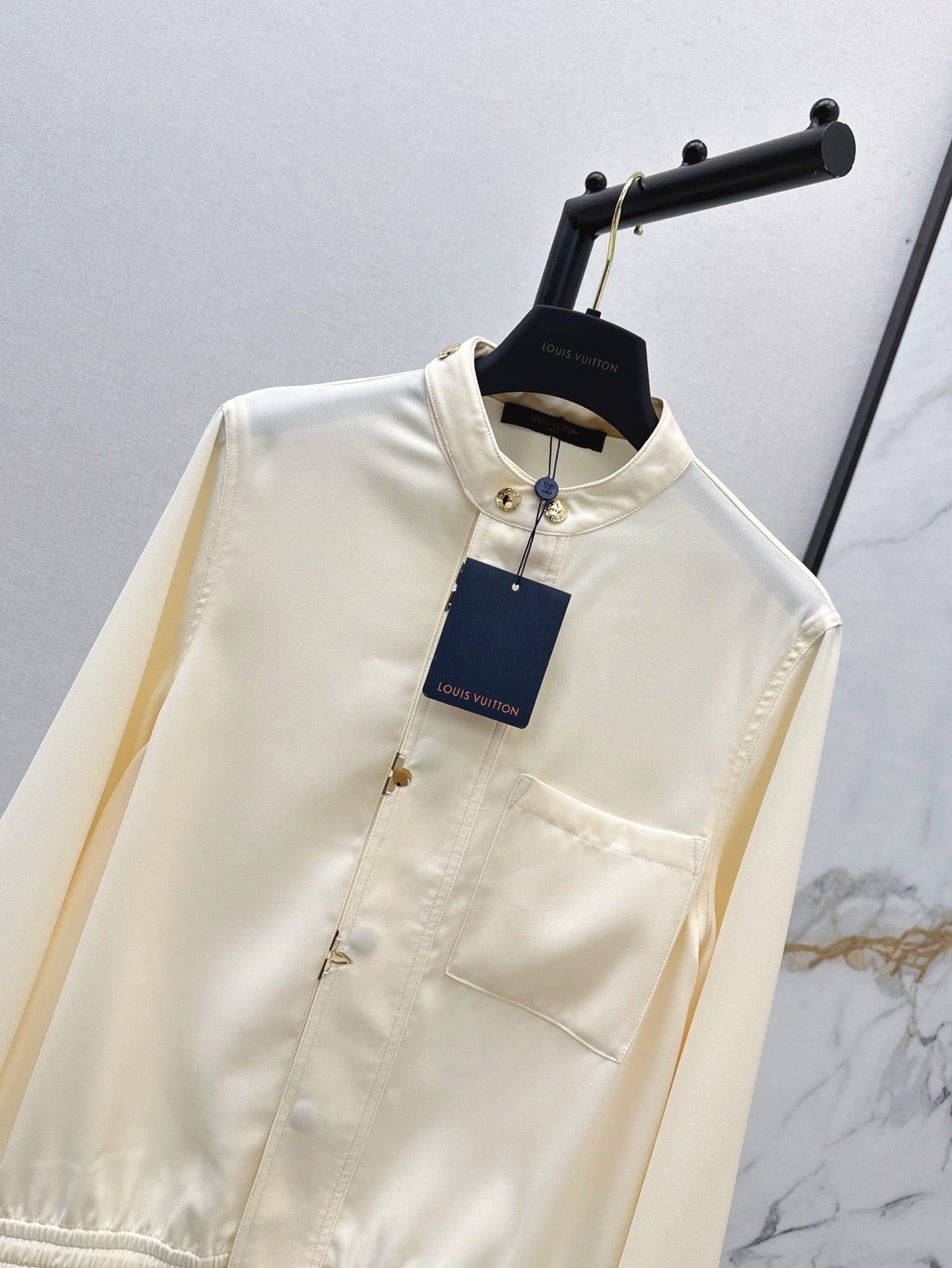 25ss drawstring shirt
