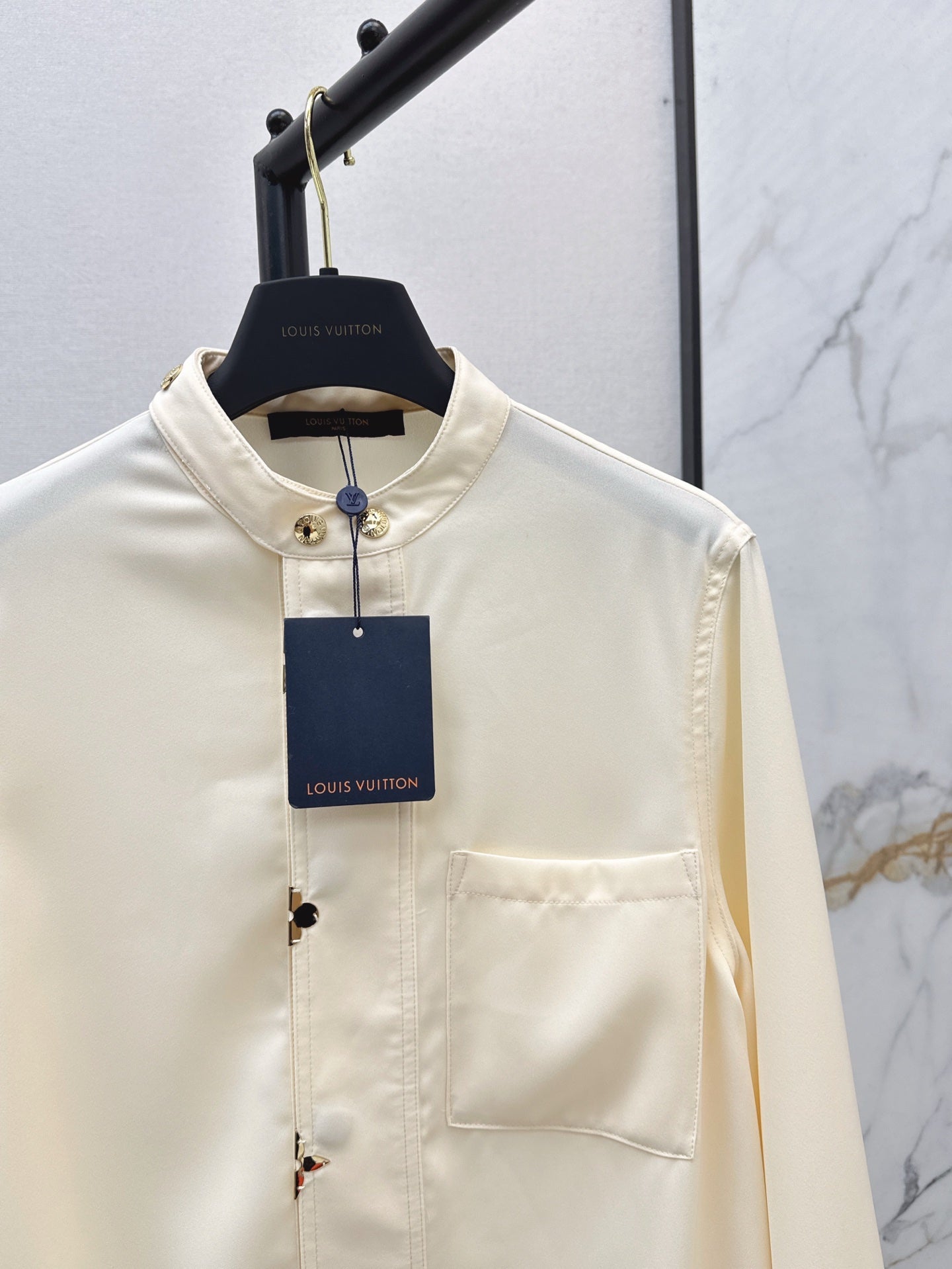 25ss drawstring shirt