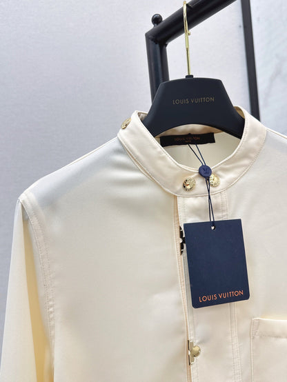 25ss drawstring shirt